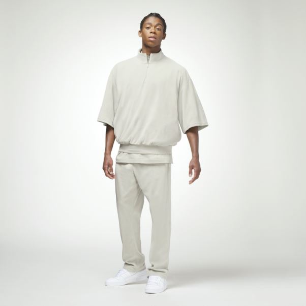 Adidas Pantalon De Basket-ball En Velours (genre Neutre) Vert Chaud