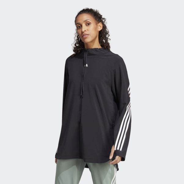 Train Icones Haut Couvrant Adidas Noir