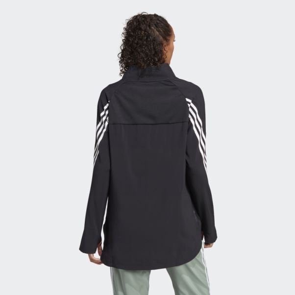 Train Icones Haut Couvrant Adidas Noir