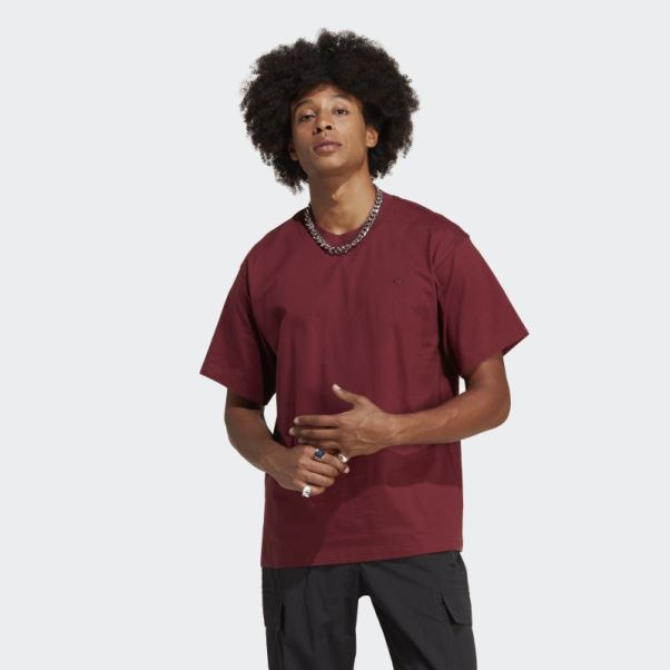T-shirt Adidas Adicolor Contempo Rouge