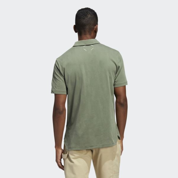Polo Adicross Adidas Vert Naturel S10