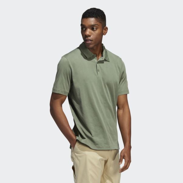 Polo Adicross Adidas Vert Naturel S10