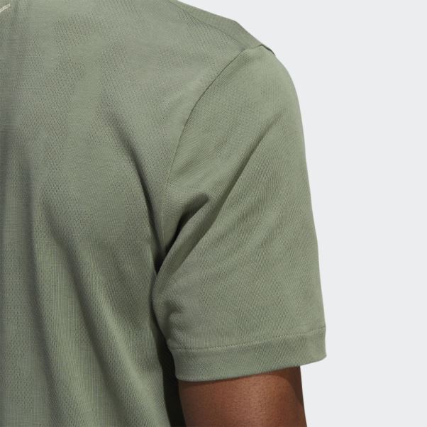 Polo Adicross Adidas Vert Naturel S10