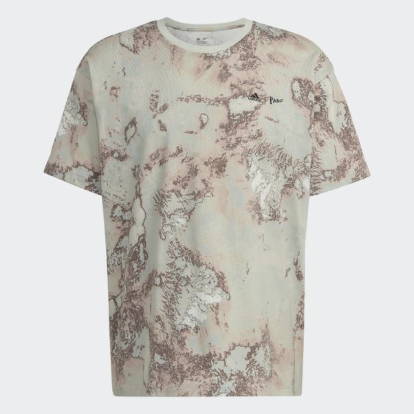 T-shirt Vert Parley (non Genré) Adidas