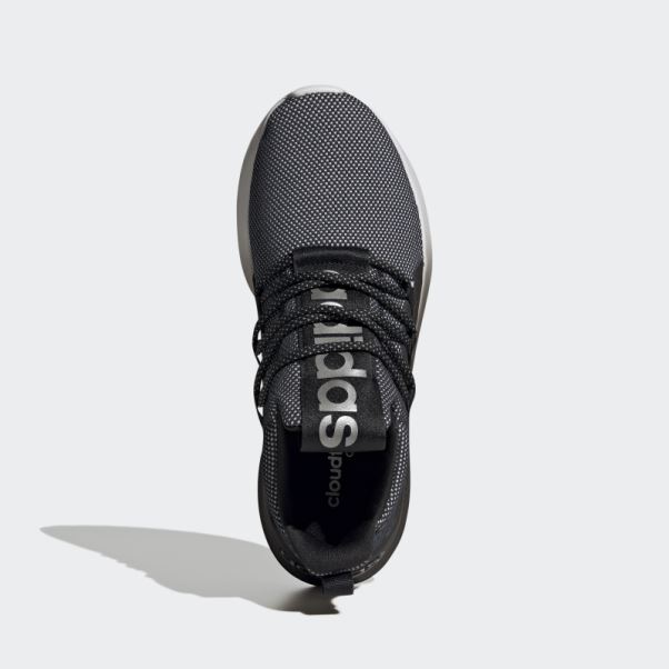 Lite Racer Adapt 4 Cloudfoam Lifestyle Chaussures De Course à Enfiler Adidas Blanc