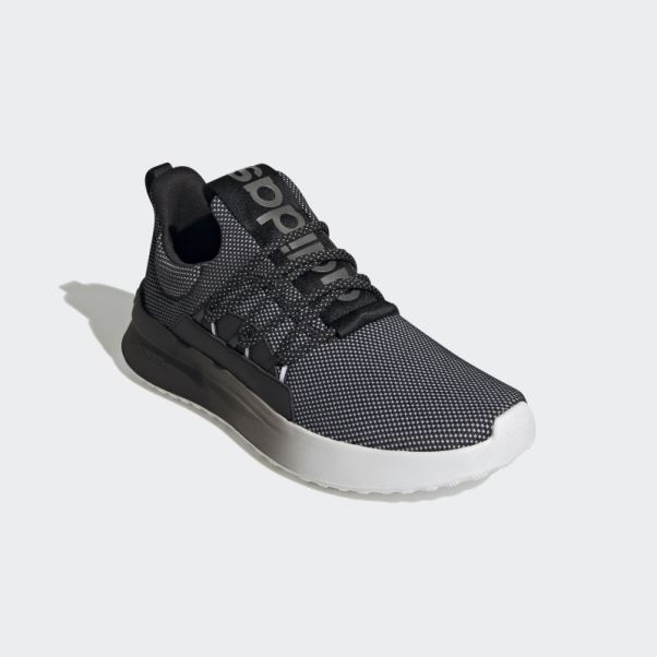 Lite Racer Adapt 4 Cloudfoam Lifestyle Chaussures De Course à Enfiler Adidas Blanc