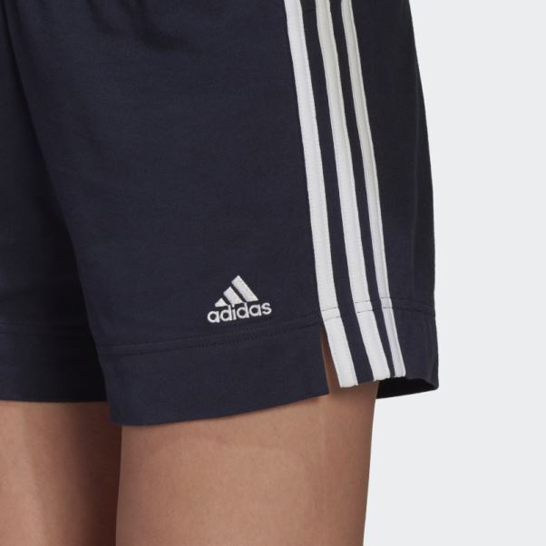 Short Adidas Essentials Slim 3 Bandes Encre