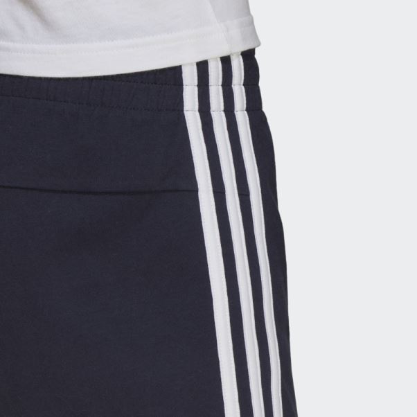 Short Adidas Essentials Slim 3 Bandes Encre