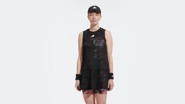 Robe De Tennis Melbourne Noir Adidas