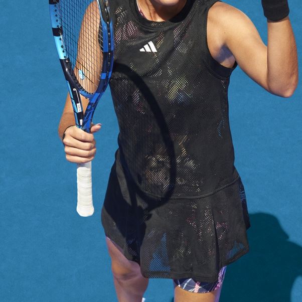 Robe De Tennis Melbourne Noir Adidas