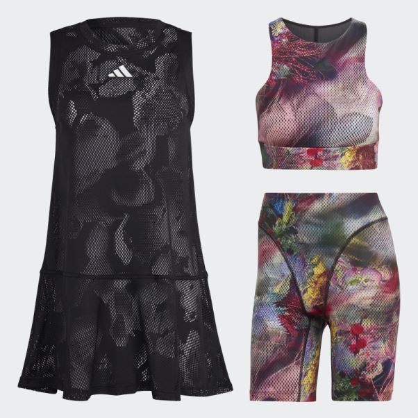 Robe De Tennis Melbourne Noir Adidas