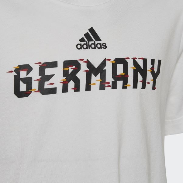 T-shirt Adidas Coupe Du Monde Fifa 2022 Allemagne Blanc