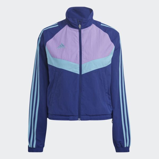 Veste Tissée Tiro Bleu Victoire Adidas