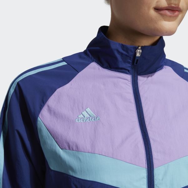 Veste Tissée Tiro Bleu Victoire Adidas