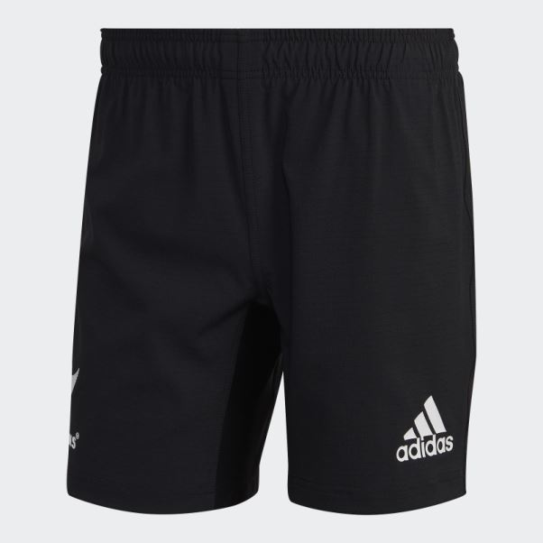 Adidas All Blacks Short De Rugby Domicile Blanc