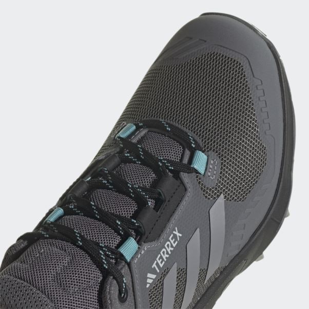 Chaussures De Randonnée Adidas Terrex Swift R3 Grises