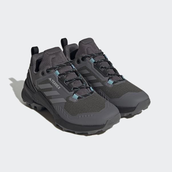 Chaussures De Randonnée Adidas Terrex Swift R3 Grises