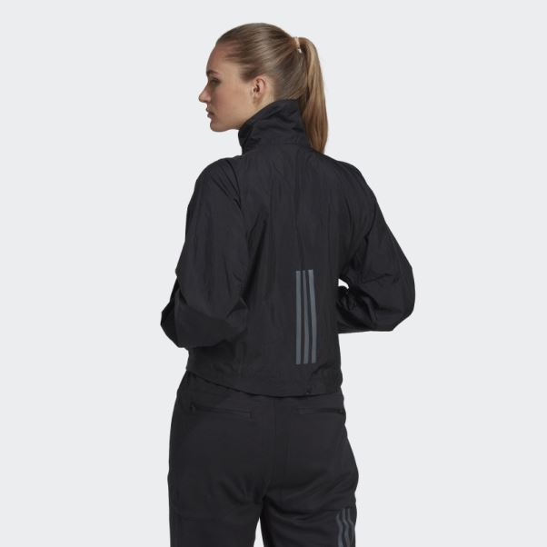 Veste Demi-zip Tissée X-city Adidas Noir