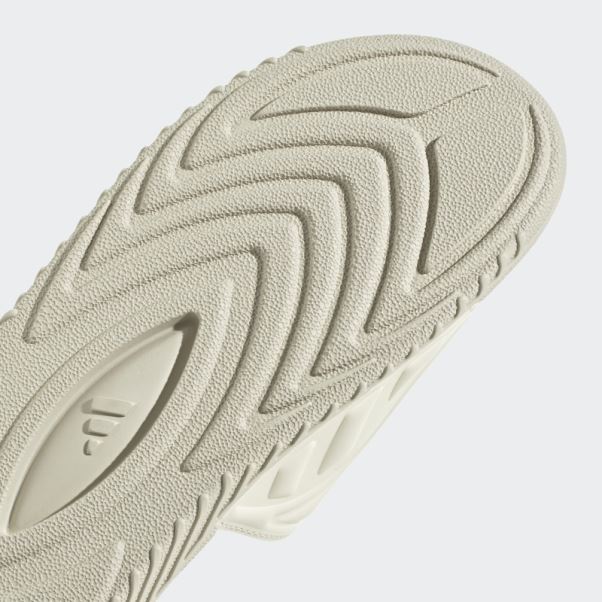 Sandales Reptossage Adidas Blanc