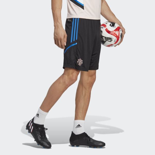 Adidas Manchester United Condivo 22 Short D'entraînement Noir