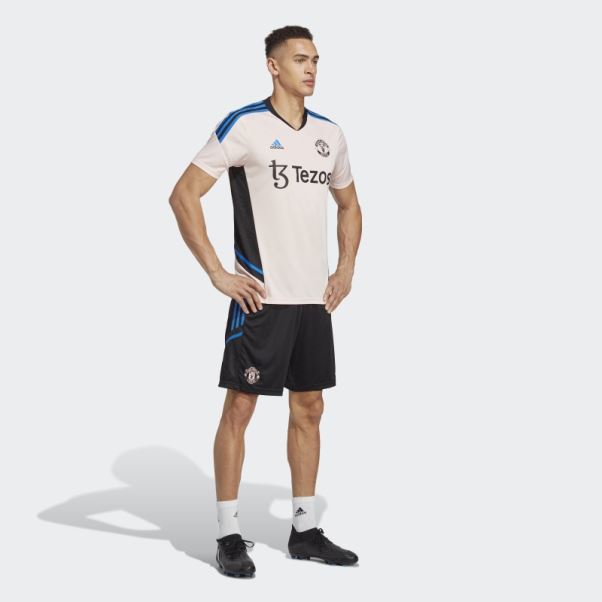 Adidas Manchester United Condivo 22 Short D'entraînement Noir