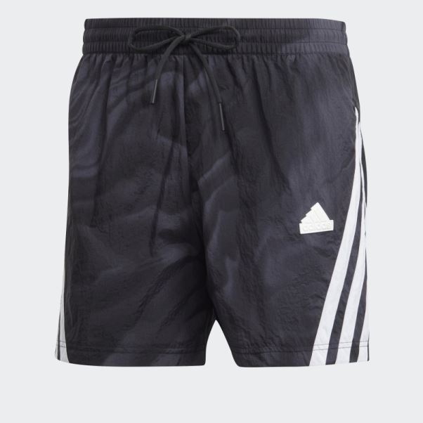 Future Icons Allover Print Short Adidas Noir