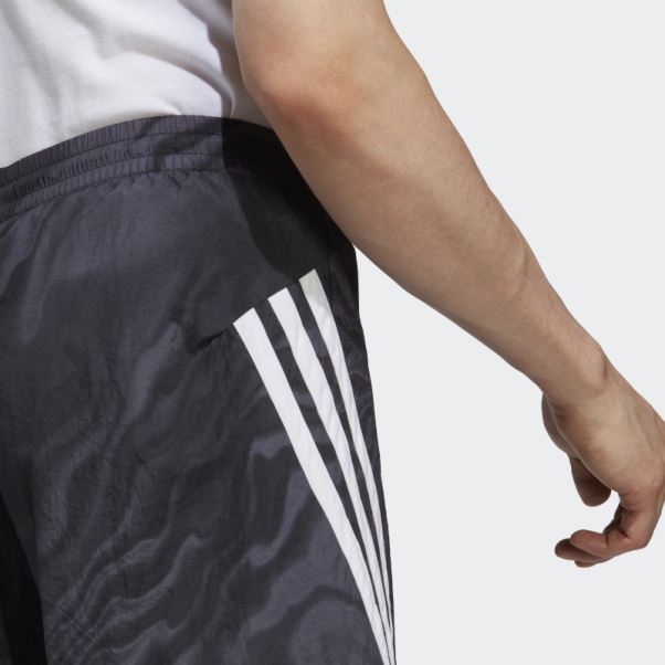 Future Icons Allover Print Short Adidas Noir
