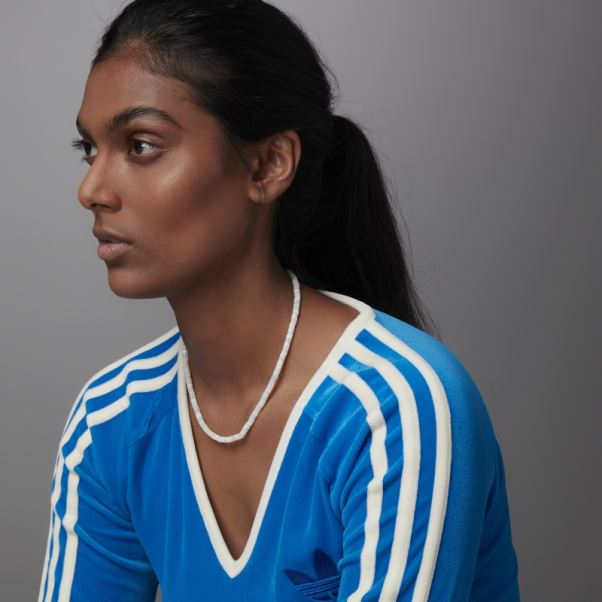 Adicolor Heritage Now Body Manches Longues Oiseau Bleu Adidas