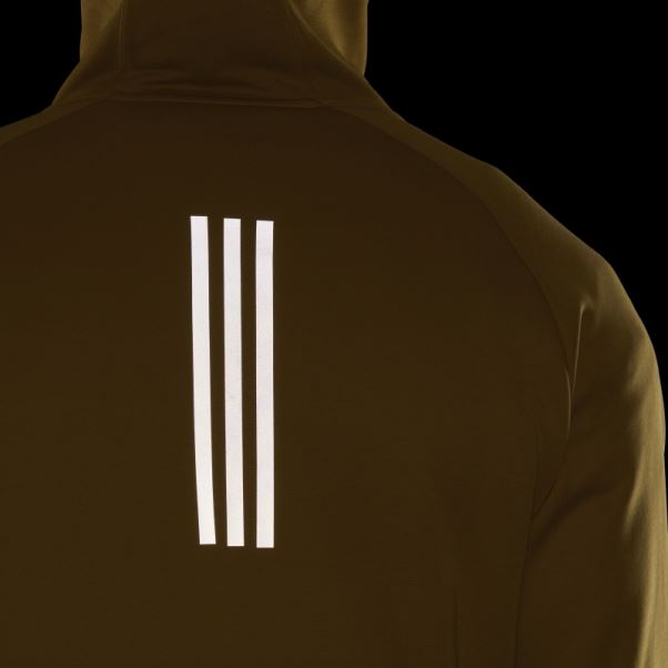 X-city Sweat à Capuche Entièrement Zippé Adidas Olive