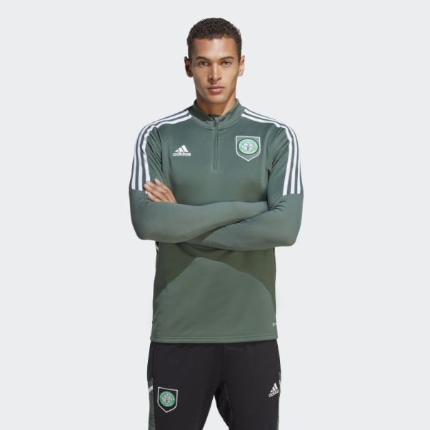 Celtic Fc Condivo 22 Training Top Vert Oxyde Adidas