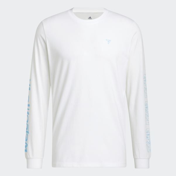 T-shirt Graphique Trae Blanc Adidas