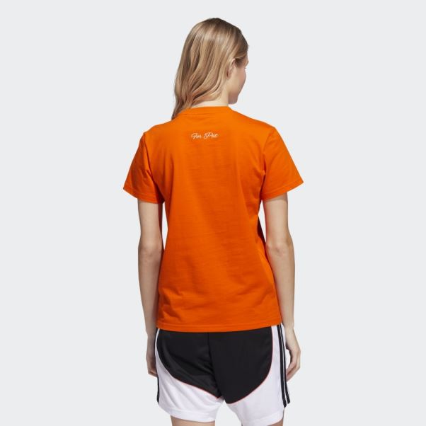 Tee Shirt Adidas Ace Fdtn Orange