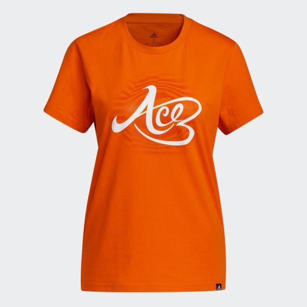 Tee Shirt Adidas Ace Fdtn Orange