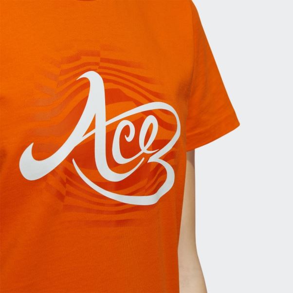 Tee Shirt Adidas Ace Fdtn Orange