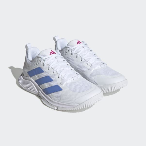 Chaussures Adidas Court Team Bounce 2.0 Blanc