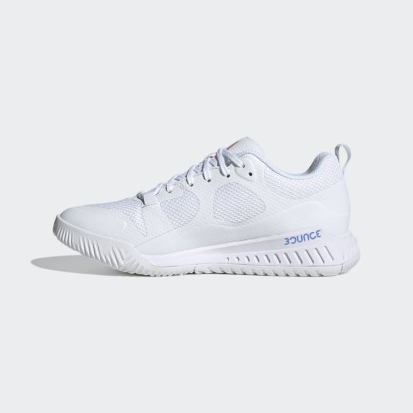 Chaussures Adidas Court Team Bounce 2.0 Blanc