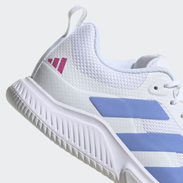Chaussures Adidas Court Team Bounce 2.0 Blanc