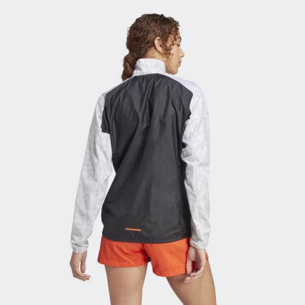 Mode Adidas Terrex Trail Running Coupe-vent Gris
