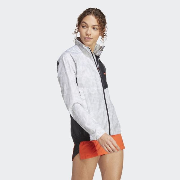 Mode Adidas Terrex Trail Running Coupe-vent Gris