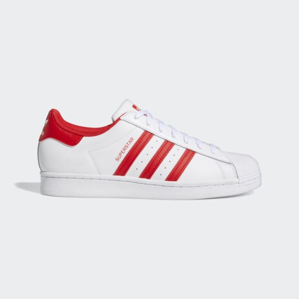 Adidas Superstar Chaussures Rouge Mode