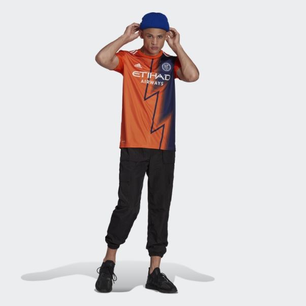 Adidas Maillot New York City Fc 22/23 Extérieur Orange