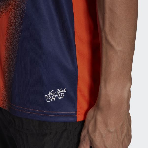 Adidas Maillot New York City Fc 22/23 Extérieur Orange