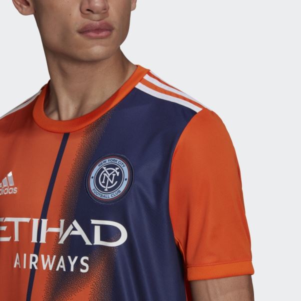 Adidas Maillot New York City Fc 22/23 Extérieur Orange