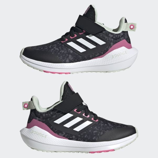 Eq21 2.0 Bounce Sport Elastic Lace With Top Strap Chaussures Adidas Noir