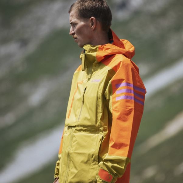 Veste De Randonnée Adidas Terrex Xploric Rain.rdy Olive