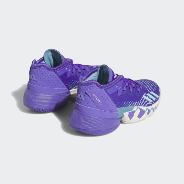 Violet Rush Adidas D.o.n. Numéro 4 Chaussures De Basket