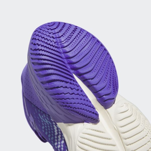 Violet Rush Adidas D.o.n. Numéro 4 Chaussures De Basket