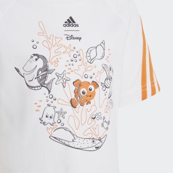 Le Monde De Nemo Tee Set Adidas Blanc