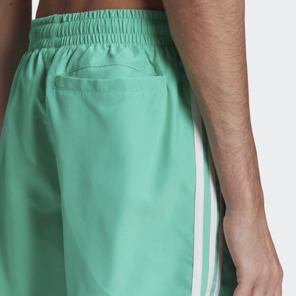 Adidas Adicolor Classics 3-stripes Short De Bain Hi-res Vert