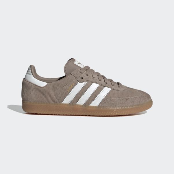 Chaussures Samba Og Adidas Craie Marron